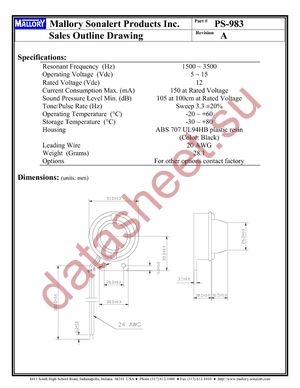 PS-983Q datasheet  